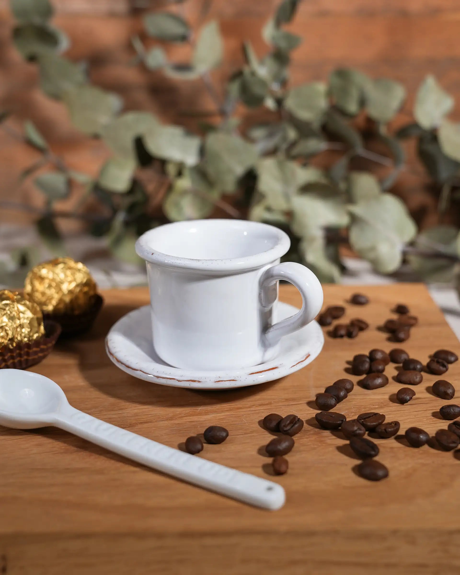 Casagent Campagna Espresso Tasse mit Untertasse