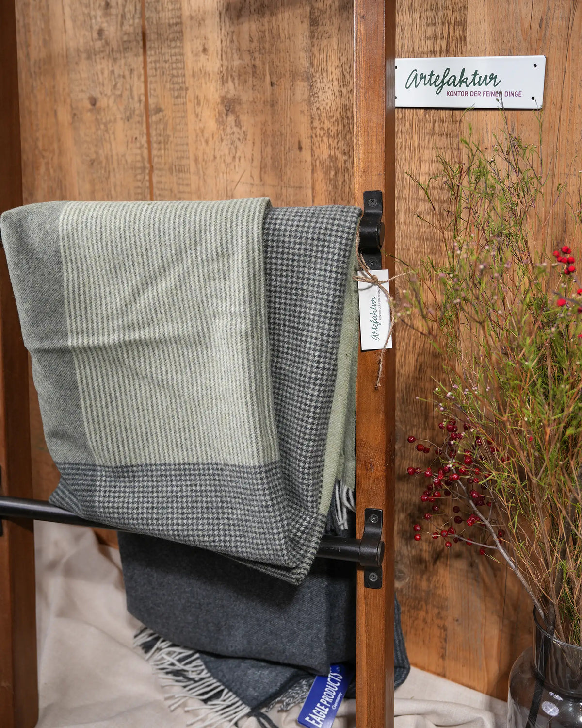 Plaid / Decke Bornholm – Artefaktur