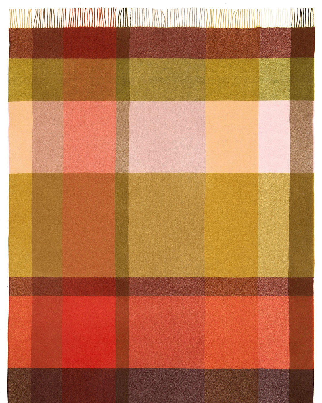 Merino-Decke Rimini in drei Farben