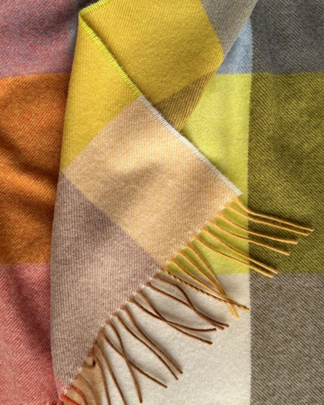 Merino-Decke Rimini in drei Farben