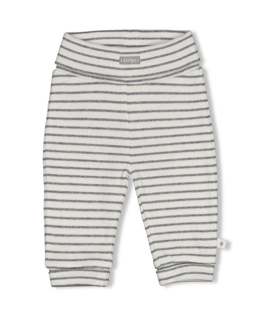Gerippte Ajour-Hose mit Print - Penguin Cuddles