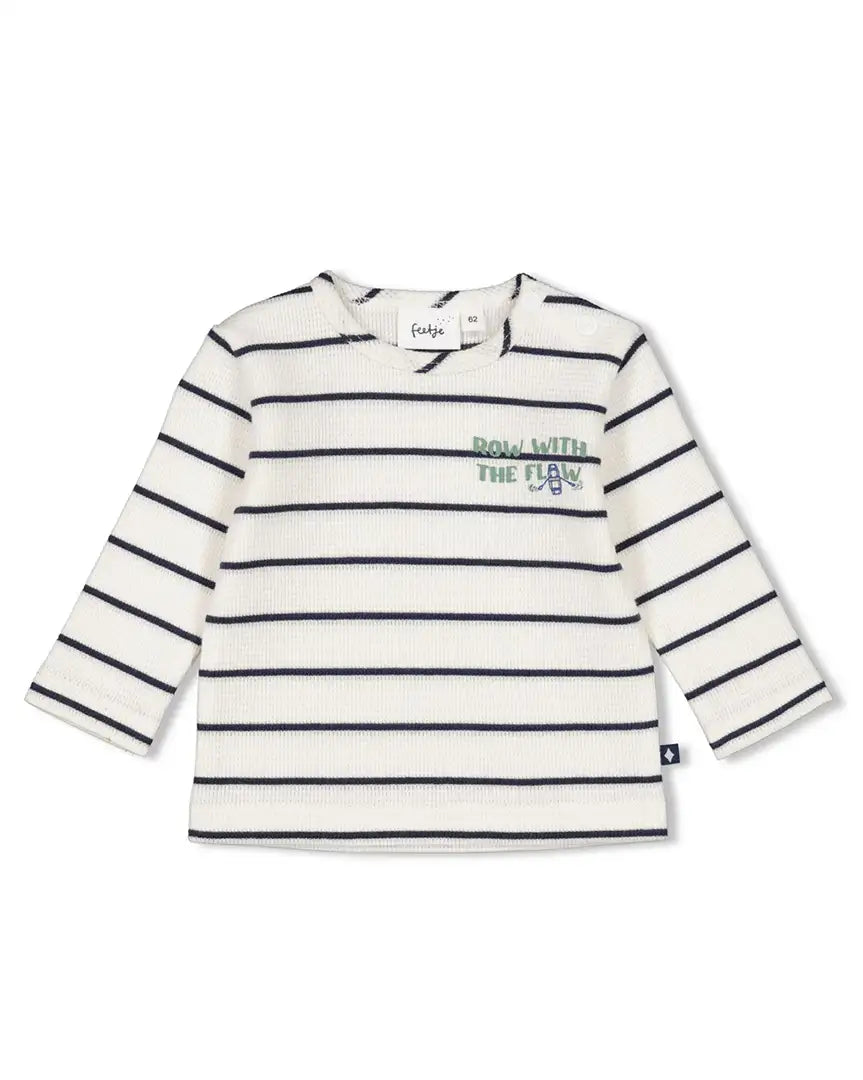 Feetje - Longsleeve mit Waffelstruktur - Rock my Boat