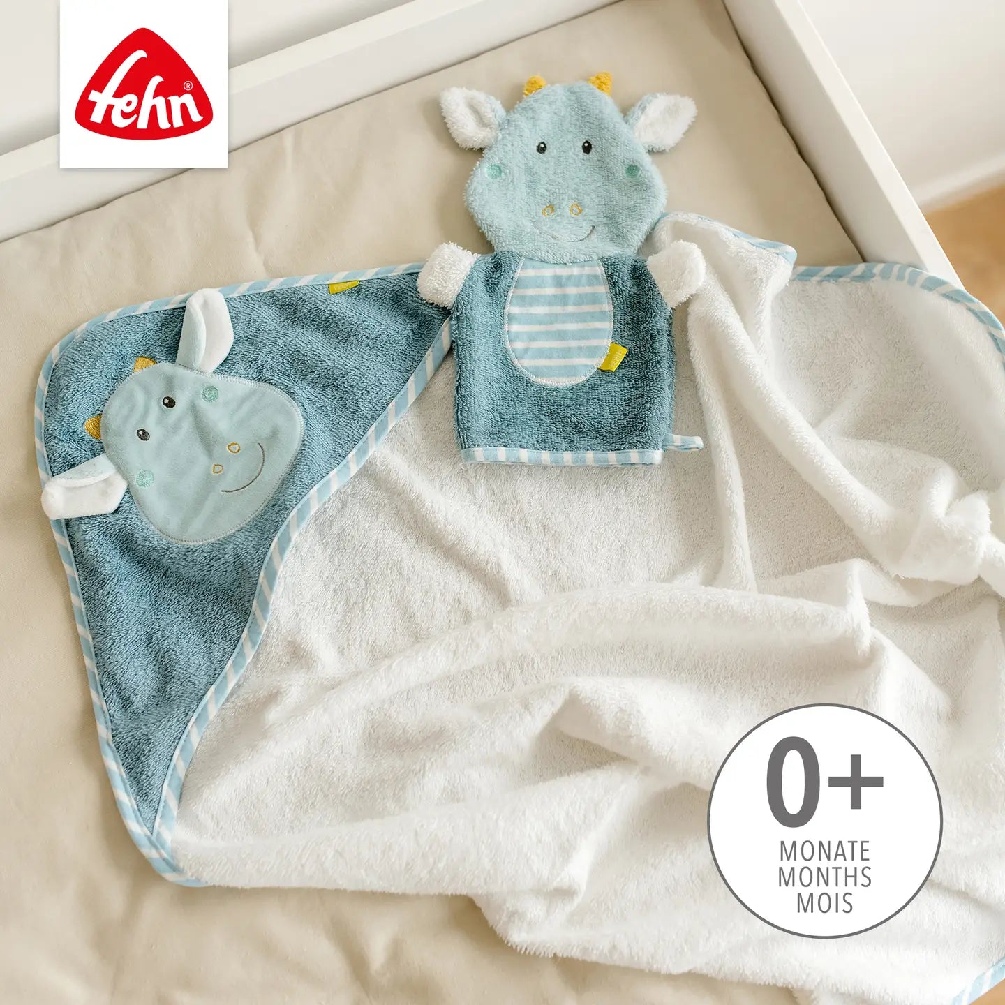Kapuzen-Badetuch – kuscheliger Badeponcho für die Kleinsten