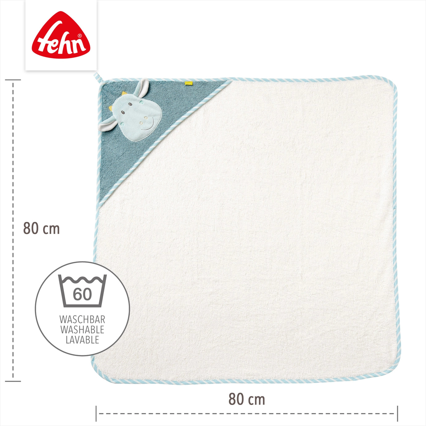 Kapuzen-Badetuch – kuscheliger Badeponcho für die Kleinsten