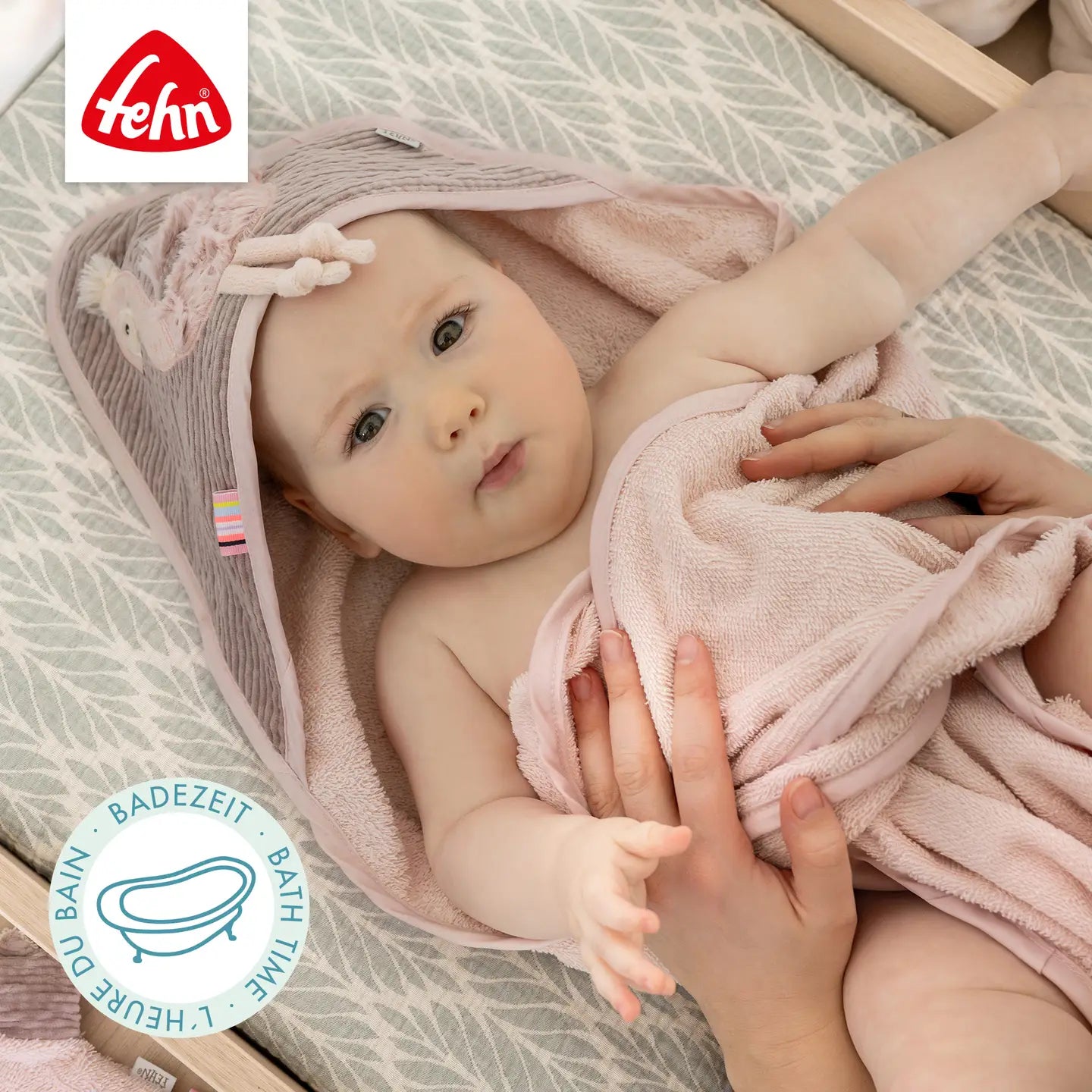 Kapuzen-Badetuch – kuscheliger Badeponcho für die Kleinsten