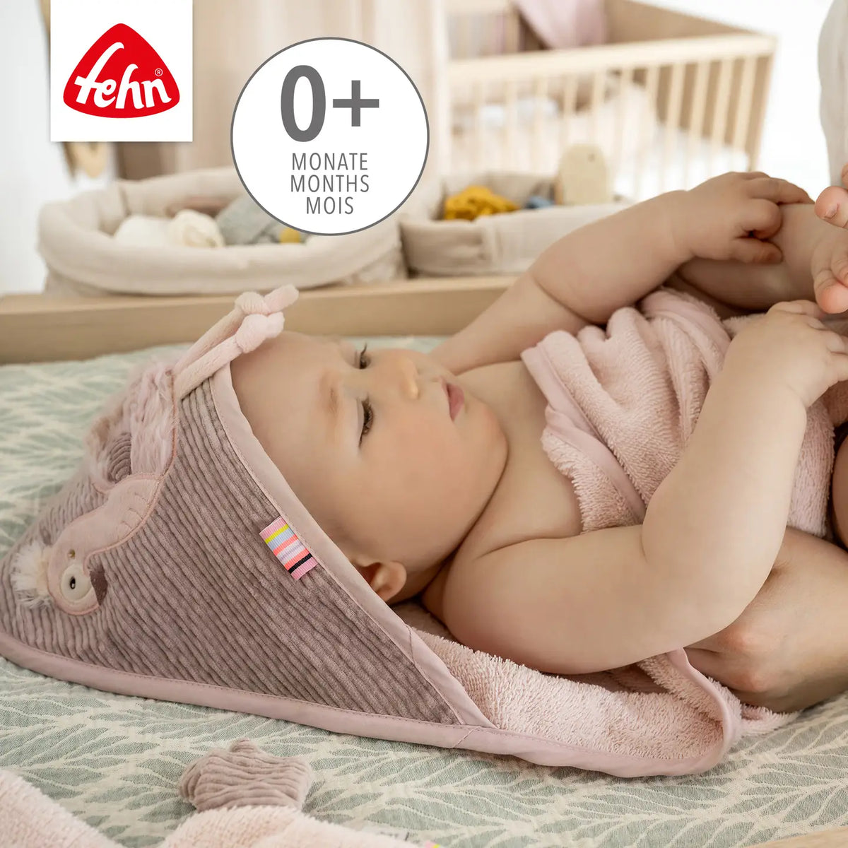 Kapuzen-Badetuch – kuscheliger Badeponcho für die Kleinsten