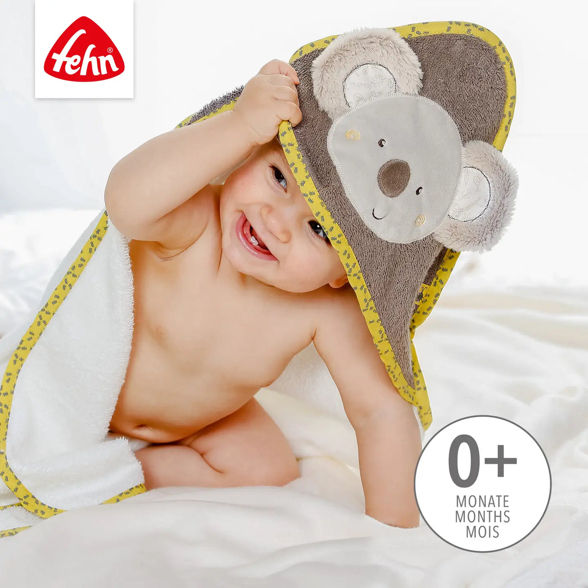 Kapuzen-Badetuch – kuscheliger Badeponcho für die Kleinsten