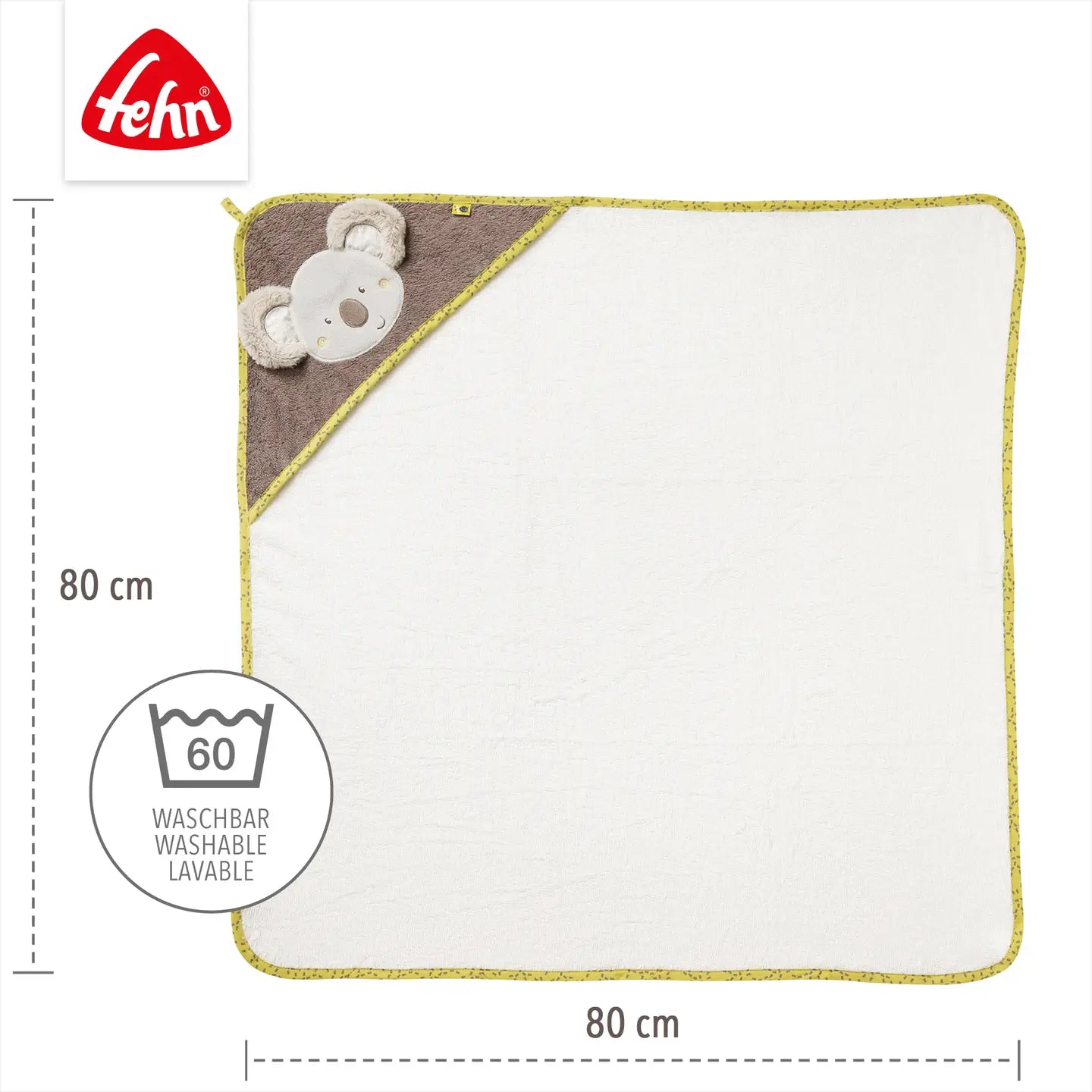 Kapuzen-Badetuch – kuscheliger Badeponcho für die Kleinsten