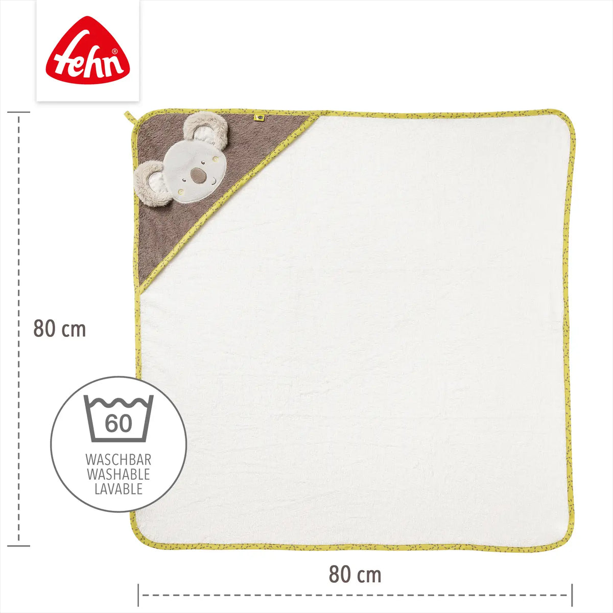 Kapuzen-Badetuch – kuscheliger Badeponcho für die Kleinsten
