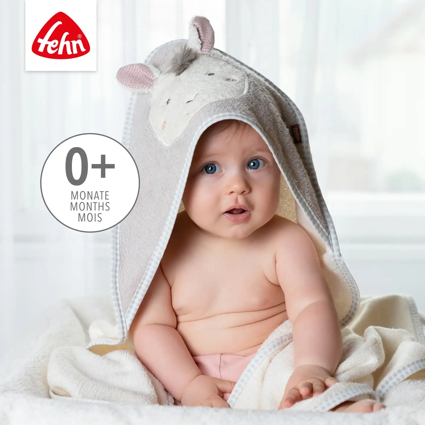 Kapuzen-Badetuch – kuscheliger Badeponcho für die Kleinsten