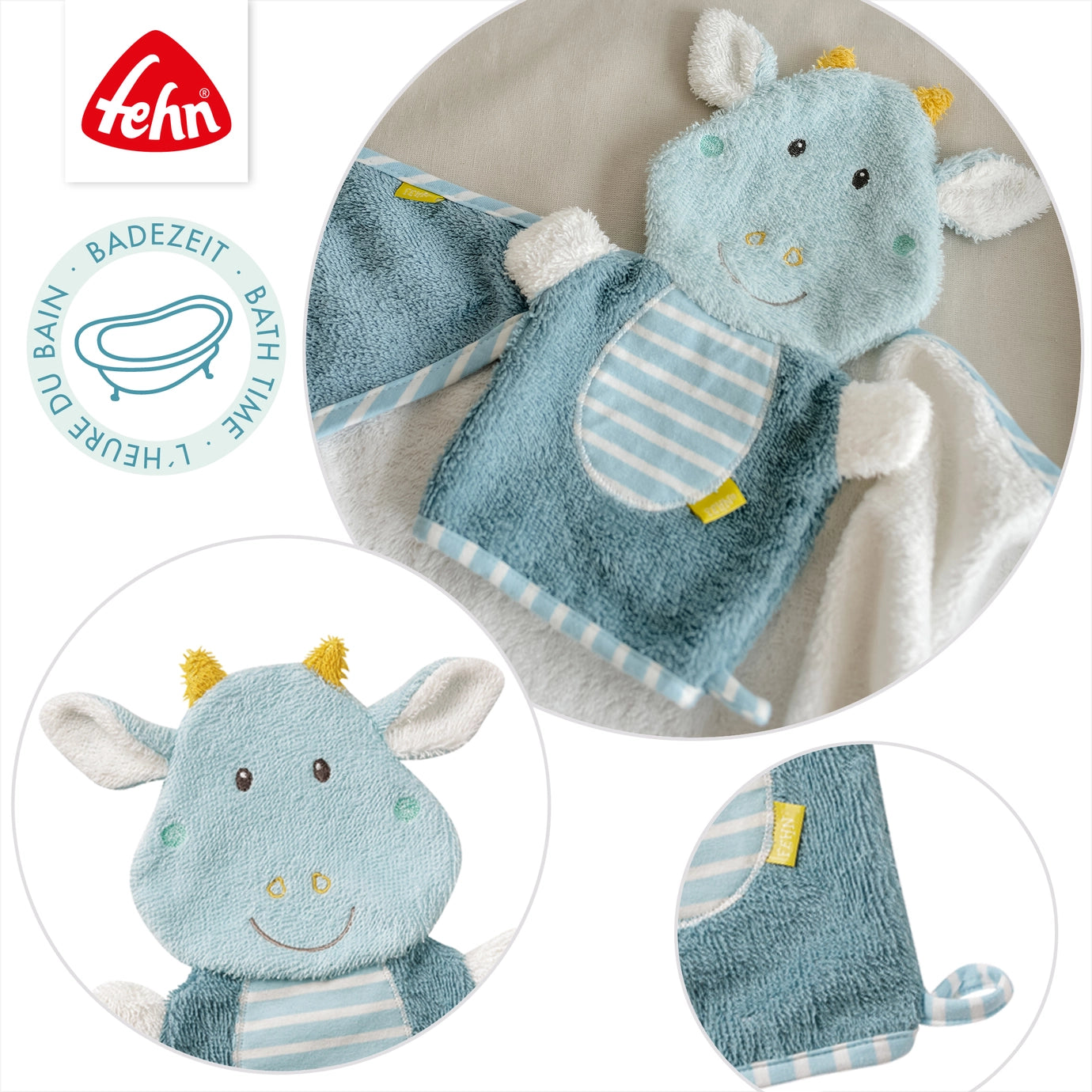 Waschhandschuh für die Kleinsten