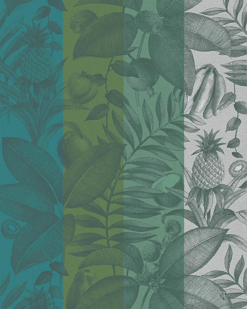 OggettiTessili, Le Jacquard Francais - Fruits Exotiques Strofinaccio - Palme OggettiTessili, Le Jacquard Francais - Fruits Exotiques Strofinaccio - Palme