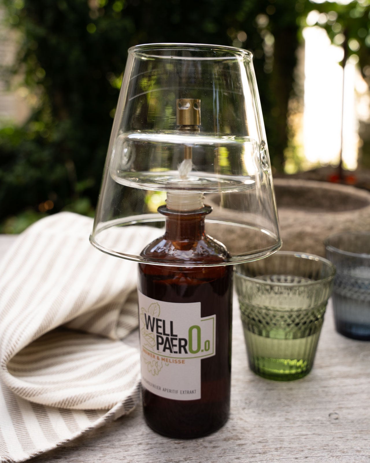 Bottle Lamp handgefertigte Glaslampe