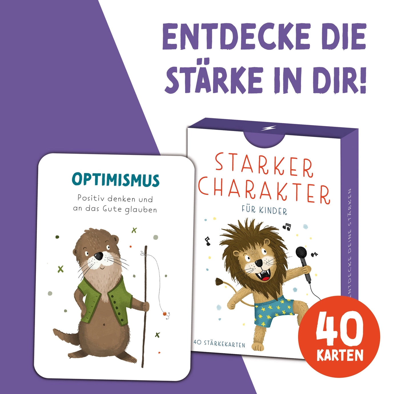 Rüsselfuchs Affirmationskarten – Spielerisch über Gefühle sprechen