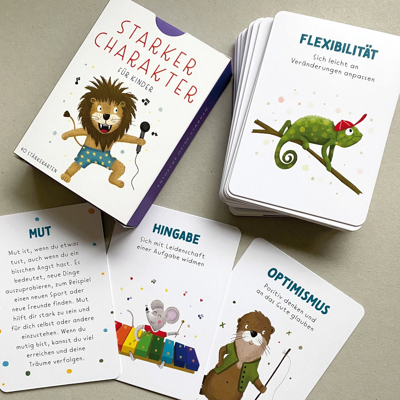 Rüsselfuchs Affirmationskarten – Spielerisch über Gefühle sprechen