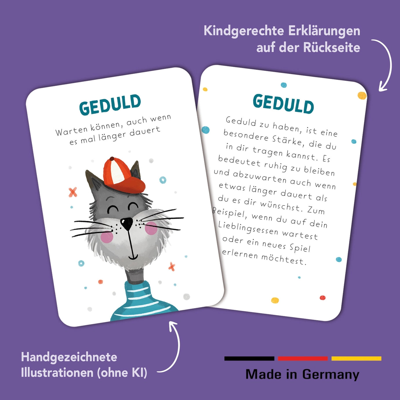 Rüsselfuchs Affirmationskarten – Spielerisch über Gefühle sprechen