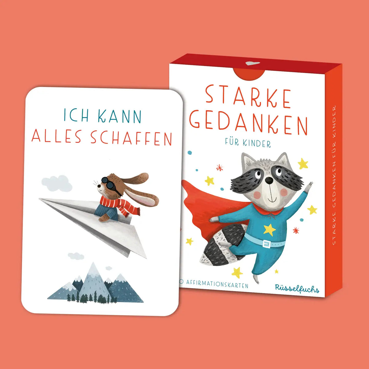 Rüsselfuchs Affirmationskarten – Spielerisch über Gefühle sprechen