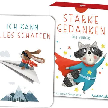 Rüsselfuchs Affirmationskarten – Spielerisch über Gefühle sprechen