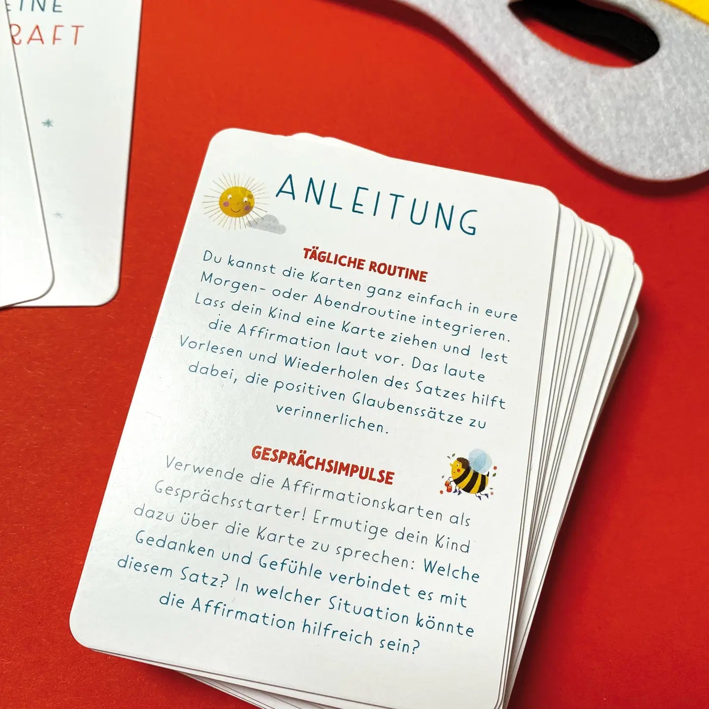 Rüsselfuchs Affirmationskarten – Spielerisch über Gefühle sprechen