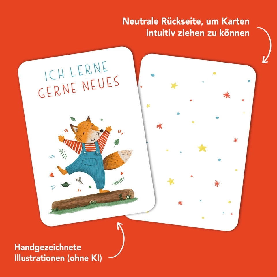 Rüsselfuchs Affirmationskarten – Spielerisch über Gefühle sprechen