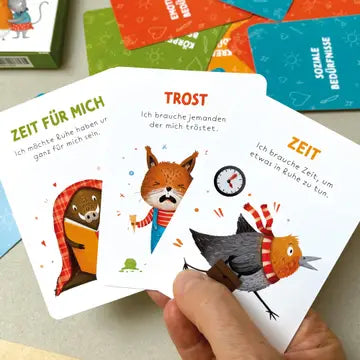 Rüsselfuchs Affirmationskarten – Spielerisch über Gefühle sprechen