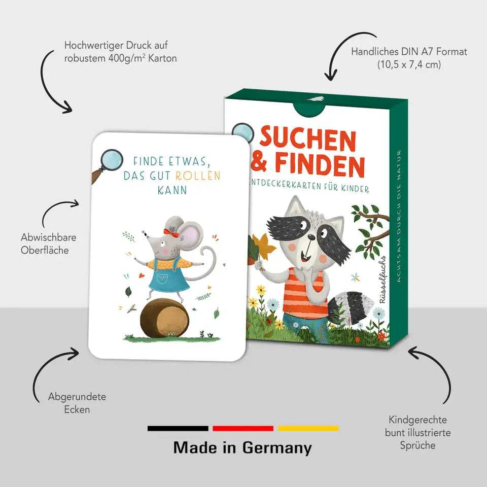 Rüsselfuchs Affirmationskarten – Spielerisch über Gefühle sprechen