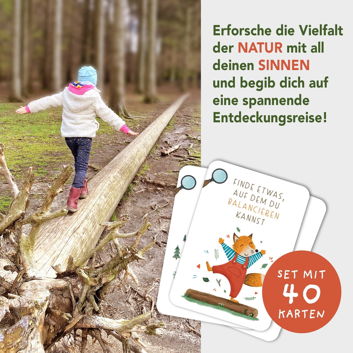 Rüsselfuchs Affirmationskarten – Spielerisch über Gefühle sprechen