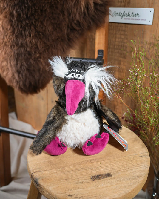 Sigikd Beast - der feine Rabe mit Burgunder-Schnabel
