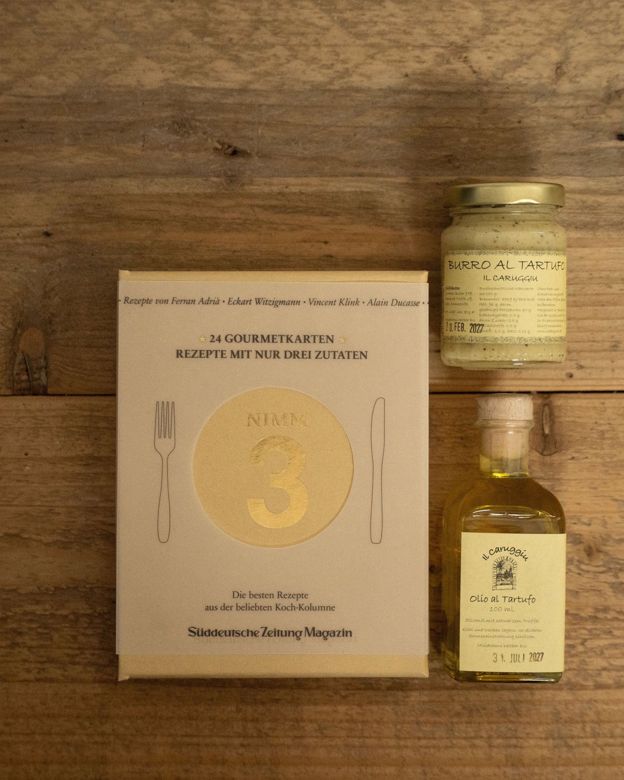 Leckeres Geschenkset mit Trüffel